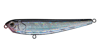 Воблер Волкер Strike Pro Hot Dog 65, цвет: SIN059V Blackback Sequins, (EG-030A#SIN059V)