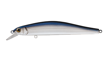 Воблер Минноу Strike Pro Inquisitor 110SP, цвет: GCA02 Matte Blue Blackback, (EG-193B-SP#GCA02FS)