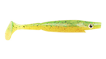 Силиконовая приманка Strike Pro Piglet Shad 8.5, цвет: Fire Perch, (уп./8шт.), (SP-172F#C015)