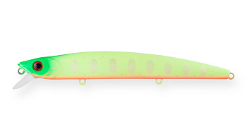 Воблер Минноу Strike Pro Wiggle Stick 140, цвет: A178S Lemon Mat Tiger, (EG-031F#A178S)