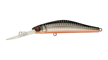 Воблер Минноу Strike Pro Inquisitor MDR 80SP, цвет: A248-3D Disco Black Silver OB, (EG-193AL-SP#A248
