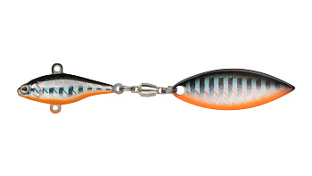 Тейл-спиннер Strike Pro Micro Whaker 30, цвет: Black Silver OB, (JG-001A#A70-713)