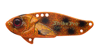 Блесна-Цикада Strike Pro Cyber Vibe 65, цвет: Hot Orange Bandit, (JG-005E#C662F)