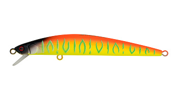 Воблер Минноу Strike Pro Slingshot Minnow 90, 90 мм, 7 гр, Загл. 0,3м.-0,5м., Плавающий, цвет: A242S Sunrise Mat Tiger, (EG-146F#A242S)