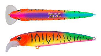 Воблер Минноу Strike Pro Beakster 110, цвет: A244S Parrot Mat Tiger, (EG-124C#A244S)