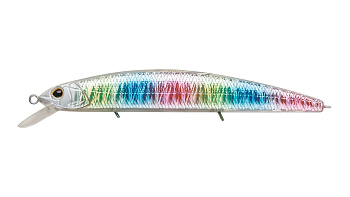Воблер Минноу Strike Pro Montero 130SP, цвет: SIN033-SBO Rainbow, (EG-190B-SP#SIN033-SBO)