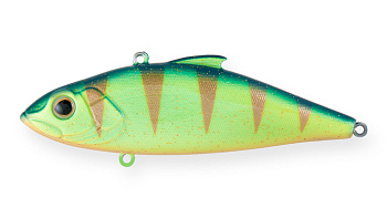 Воблер Раттлин Strike Pro Euro Vibe Floater 80, цвет: A172FL Glowing Blue Lemon, (SP-027#A172FL)