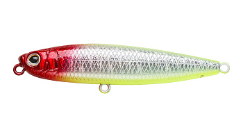 Воблер Стикбейт Strike Pro Slide Bait Heavy One 90, цвет: X10-SBO Clown Silver, (JS-269#X10-SBO)