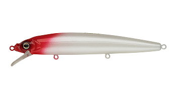 Воблер Минноу Strike Pro Alpha Minnow 115, цвет: 022PF Milk Redhead, (EG-033F#022PF)