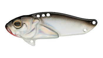 Блесна-Цикада Strike Pro Cyber Vibe 55, цвет: Black Back Silver, (JG-005D#A010T-EP)