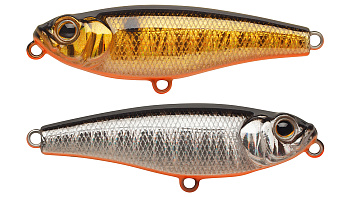Воблер Стикбейт Strike Pro Sprat Stick 55, цвет: A70-613-SBO Double Silver/Smoked, (EG-141B#A70-613-