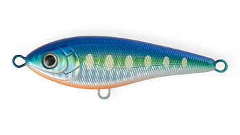 Воблер Джеркбейт Strike Pro Tiny Buster, цвет: A150-713 UV Blue Silver OB, (EG-149#A150-713)