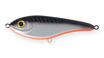 Воблер Джеркбейт Strike Pro Buster Swim, цвет: CA06E Grey Shadow, (EG-228#CA06E)