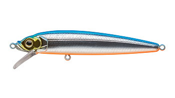 Воблер Минноу Strike Pro Alpha Minnow 95, цвет: 626E Blue Silver OB, (EG-034F#626E)
