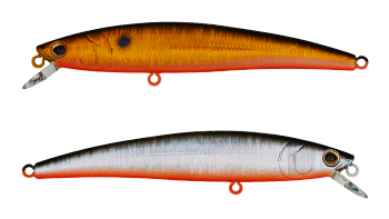 Воблер Минноу Strike Pro Arc Minnow 75SP, цвет: A70-613-SBO-LU Double Silver/Smoked, (JL-119-SP#A70-