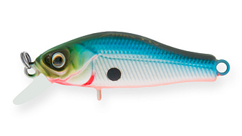 Воблер Минноу Strike Pro Archback 35SP, цвет: A05 Blue Milky, (EG-125E-SP#A05)
