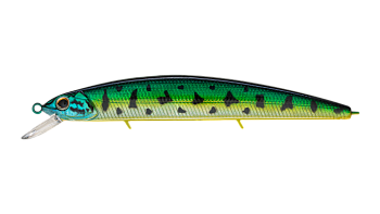 Воблер Минноу Strike Pro Montero 130SP, цвет: 945V Venom Perch, (EG-190B-SP#945V)
