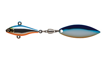 Тейл-спиннер Strike Pro Micro Whaker 30, цвет: Blue Silver OB, (JG-001A#626E)