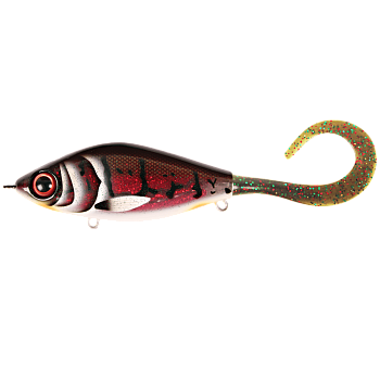 Воблер Джеркбейт Strike Pro Guppie Jr. Shallow, цвет: CWC026 Demon Bass, (EG-208AS#CWC026)