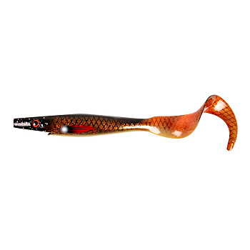Силиконовая приманка Strike Pro Pig Tail Junior , цвет: Copper Carp, (уп./2шт.), (SP-172R#158)