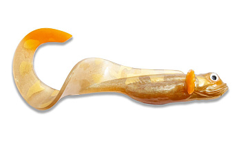 Силиконовая приманка Kanalgratis Nettel Laken, цвет: Golden Burbot, (NL-G-BUR-15)