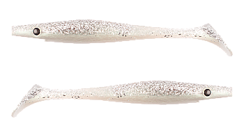 Силиконовая приманка Strike Pro Pig Shad Jr, цвет: Ice Shad, (уп./2шт.), (SP-172C#C014)