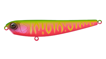 Воблер Волкер Strike Pro Hot Dog 65, 65 мм, 4,2 гр,  Поверхностный, цвет: A230S Watermelon Mat Tiger, (EG-030A#A230S)