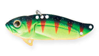 Блесна-Цикада Strike Pro Astro Vibe 45, 45 мм, 9,6 гр, цвет: Acid Perch Fluo, светящийся, (PJG-005A#A139FL)