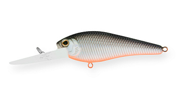 Воблер Шэд Strike Pro Diving Shad 70, цвет: A70-713 Black Silver OB, (JL-006F#A70-713)