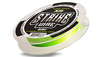 Шнур плетеный 8-жильный Strike Wire Instinct Braid X8 0,13mm 8kg 135m, - Gloss Green