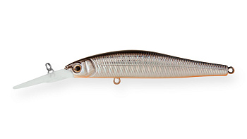 Воблер Минноу Strike Pro Jumper DR 90SP, цвет: A70-713 Black Silver OB, (EG-192BL-SP#A70-713)