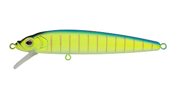 Воблер Минноу Strike Pro Alpha Minnow 95, 95 мм, 9 гр, Загл. 0,6м.-1,6м., Плавающий, цвет: 597S Blue Mat Tiger, (EG-034F#597S)