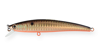 Воблер Минноу Strike Pro Arc Minnow 120SP, цвет: 613-713 Black Back Smoked OB, (EG-136-SP#613-713)