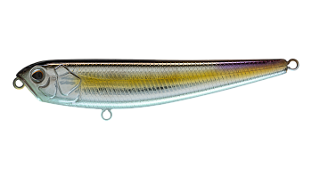 Воблер Волкер Strike Pro Hot Dog 65, цвет: A218-GSAL-EP Transparent Pearlescent Fry, (EG-030A#A218-G