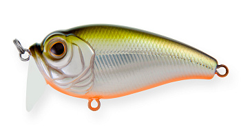 Воблер Крэнк Strike Pro Chubby Crank 58L, 60 мм, 11,5 гр,  Плавающий, цвет: 612T Natural Shad Silver, (JL-038L#612T)