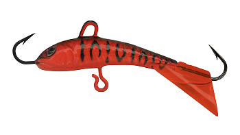 Балансир Strike Pro Dolphin Ice 30, цвет: A207, цвет: Red Devil Pearl, хвост: прозрачный