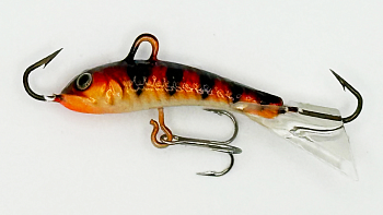 Балансир Strike Pro Dolphin Ice 30, цвет: A46FL, светящийся, хвост: прозрачный