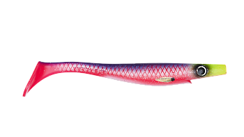 Силиконовая приманка Strike Pro Pig Shad, цвет: Lollipop, (SP-172A#GF14)