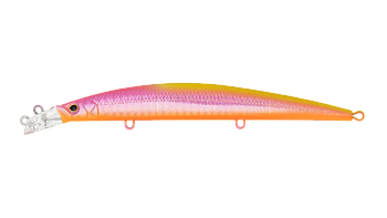 Воблер Минноу Strike Pro Top Water Minnow 130, 130 мм, 15 гр, Загл. 0,1м.-0,7м., Плавающий, цвет: C543-713 Pink Lady, (JL-158F#C543-713)