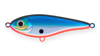 Воблер Джеркбейт Strike Pro Baby Buster, цвет: A05T Blue Silver Rainbow, (EG-050#A05T)