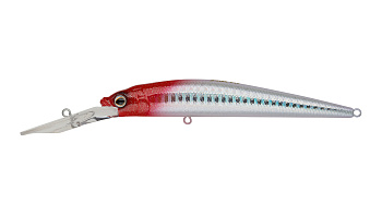 Воблер Минноу Strike Pro Alpha Diver 90, цвет: 022PPP-713 Redhead Silver, (JL-061F#022PPP-713)