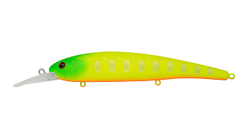 Воблер Минноу Strike Pro Hooligan Shallow 120SP, цвет: A178S Lemon Mat Tiger, (EG-220SP#A178FS)