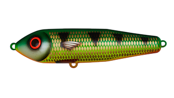 Воблер Волкер Strike Pro Top Bandit, цвет: A382F Green Perch, (EG-077#A382F)