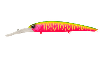 Воблер Минноу Strike Pro Hooligan Deep Diver 120, цвет: A230S Watermelon Mat Tiger, (EG-220L#A230S)