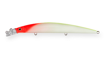 Воблер Минноу Strike Pro Top Water Minnow 130, 130 мм, 15 гр, Загл. 0,1м.-0,7м., Плавающий, цвет: A116L Fluo Clown, светящийся, (JL-158F#A116L)