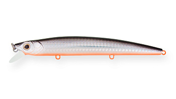 Воблер Минноу Strike Pro Wiggle Stick 140, цвет: A70-713 Black Silver OB, (EG-031F#A70-713)