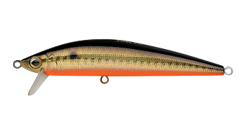 Воблер Минноу Strike Pro Euro Minnow 90, цвет: 613-713 Black Back Smoked OB, (JL-108L#613-713)
