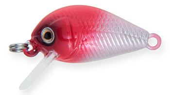 Воблер Крэнк Strike Pro Crazy Plankton, цвет: 022PPP-713 Redhead Silver, (EG-182-SP#022PPP-713)