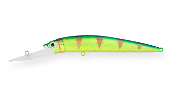 Воблер Минноу Strike Pro Alpha Diver 90, цвет: A172FL Glowing Blue Lemon, (JL-061F#A172FL)