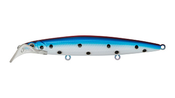 Воблер Минноу Strike Pro Scooter Minnow 110F, цвет: A104F Russian Flag, (EG-186F#A104F)